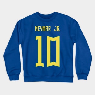 Neymar Jr Brazil Away Jersey 2023 Crewneck Sweatshirt